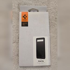 Spigen Tough Armor Designed for Pixel 6a Case 2022 Black ACSO4479 New